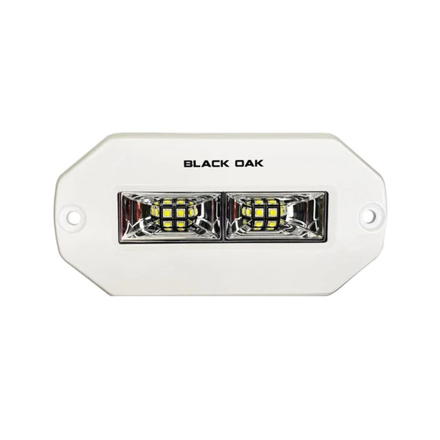 Black Oak Pro Series 4" Flush Mount Spreader Light - White Housing Black Oak LED 148.75 Explore Gear