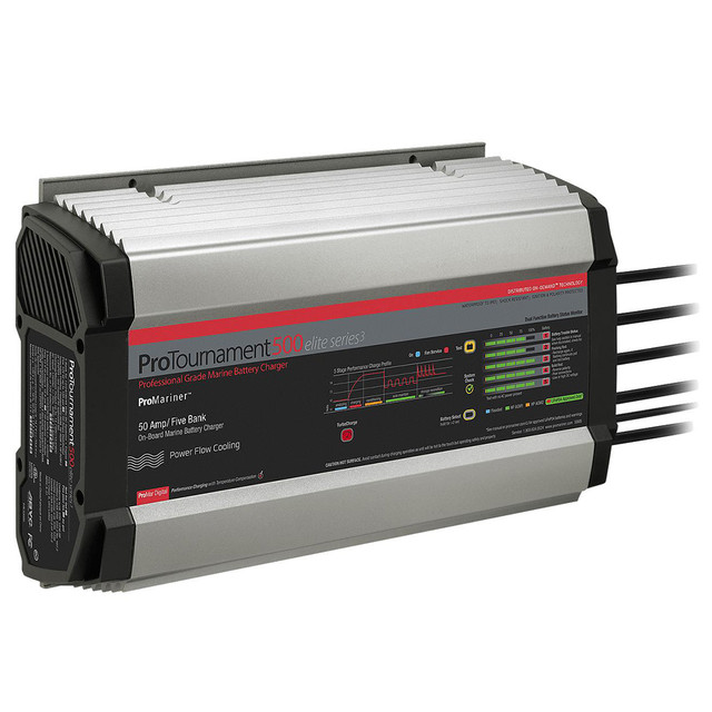 ProMariner ProTournament 500 Elite Series3 5-Bank On-Board Marine Battery Charger ProMariner 599.99 Explore Gear