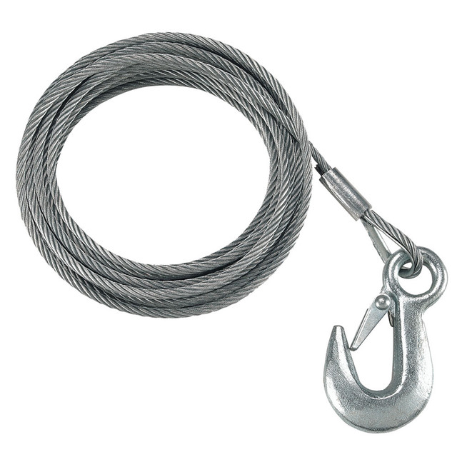 Fulton 3/16" x 25' Galvanized Winch Cable - 4,200 lbs. Breaking Strength Fulton 30.99 Explore Gear