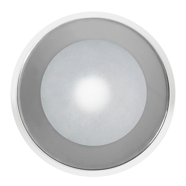 Shadow-Caster DLX Series Down Light - White Housing - RGB - Chrome Bezel Shadow-Caster LED Lighting 116 Explore Gear