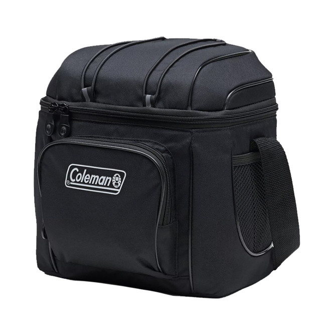 Coleman CHILLER 9-Can Soft-Sided Portable Cooler - Black Coleman 26.99 Explore Gear