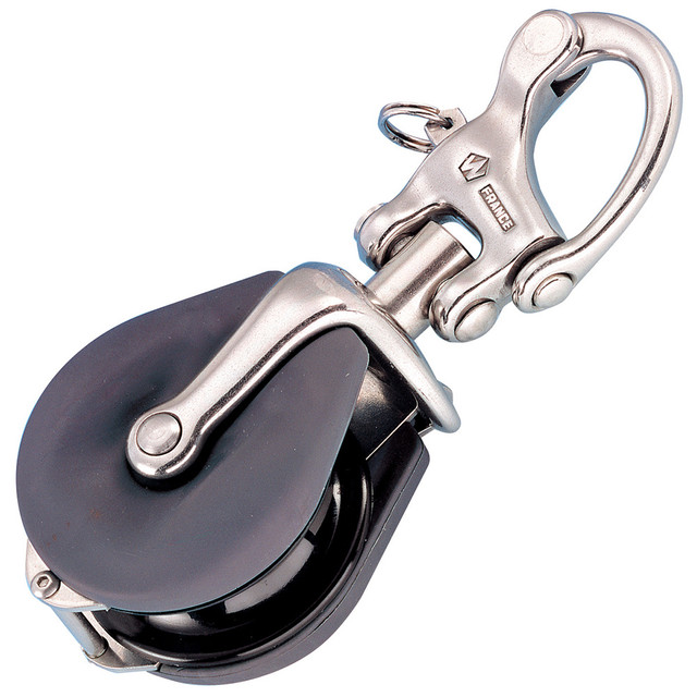 Wichard Snatch Block w\/Snap Shackle - Max Rope Size 18mm (23\/32")