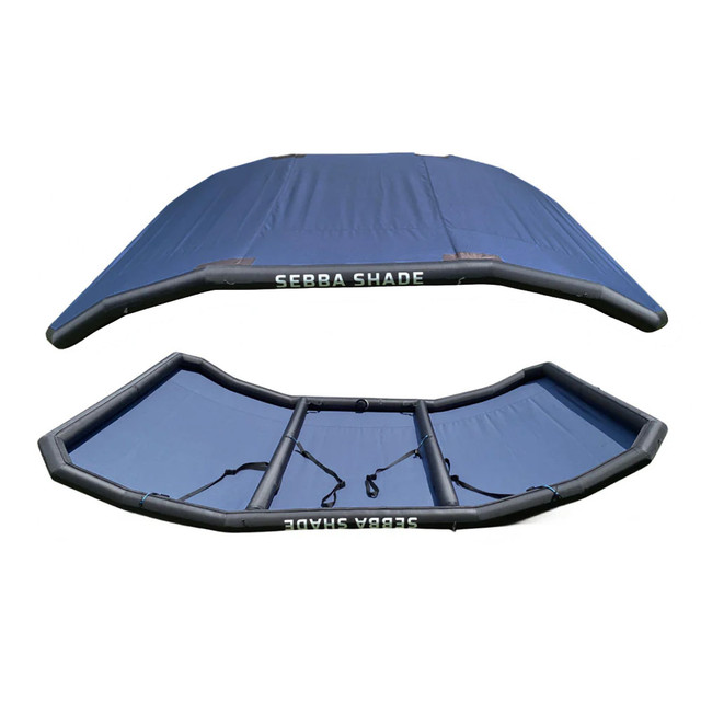 Sebba Shade 6 x 9 ft. Blue Sun Shade f\/Boats Up To 28'