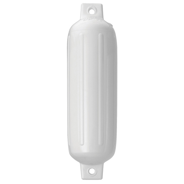 Polyform G-1 Twin Eye Fender 3.5" x 12.8" - White Polyform U.S. 17.99 Explore Gear