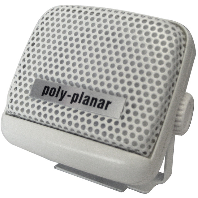 Poly-Planar MB-21 8 Watt VHF Extension Speaker - White Poly-Planar 23.99 Explore Gear