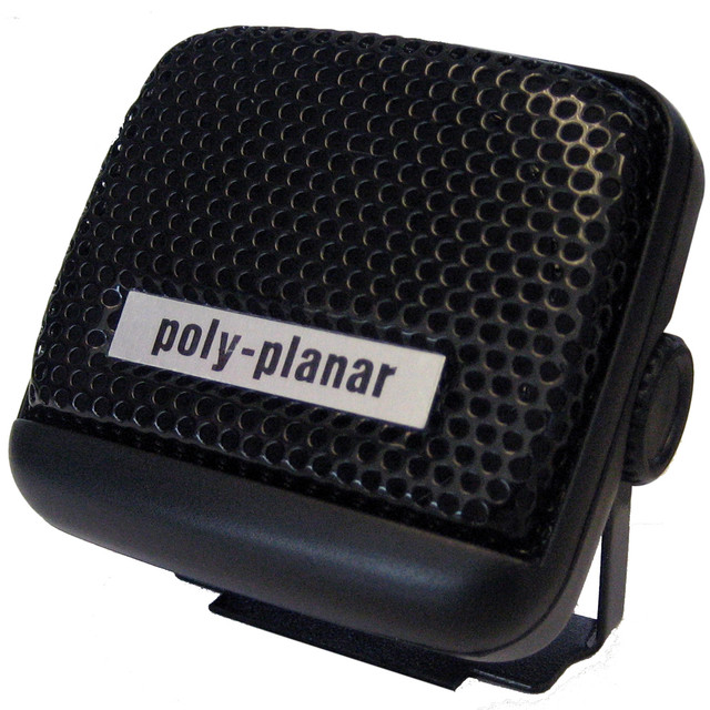 Poly-Planar MB-21 8 Watt VHF Extension Speaker - Black Poly-Planar 23.99 Explore Gear