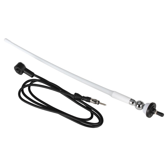 Boss Audio MRANT12W AM/FM Rubber Antenna - White Boss Audio 10.99 Explore Gear