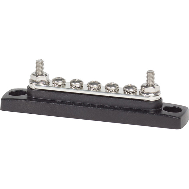 Blue Sea 2304 MiniBus 100 Ampere Common BusBar 5 x 8-32 Screw Terminal Blue Sea Systems 13.99 Explore Gear