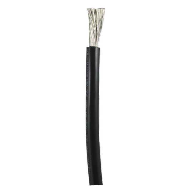 Ancor Black 2/0 AWG Battery Cable - Sold By The Foot Ancor 6.99 Explore Gear