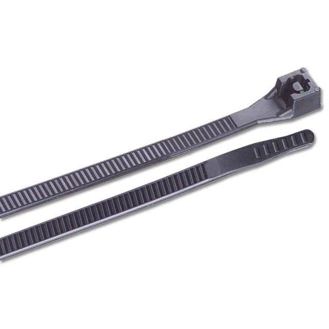 Ancor 6" UV Black Standard Cable Zip Ties - 100 Pack Ancor 4.99 Explore Gear