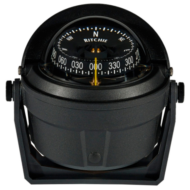 Ritchie B-81-WM Voyager Bracket Mount Compass - Wheelmark Approved f/Lifeboat & Rescue Boat Use Ritchie 175.99 Explore Gear