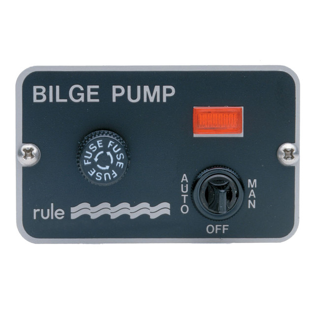 Rule Deluxe 3-Way Panel Lighted Switch f/Auto Float 24/32VDC Rule 42.99 Explore Gear