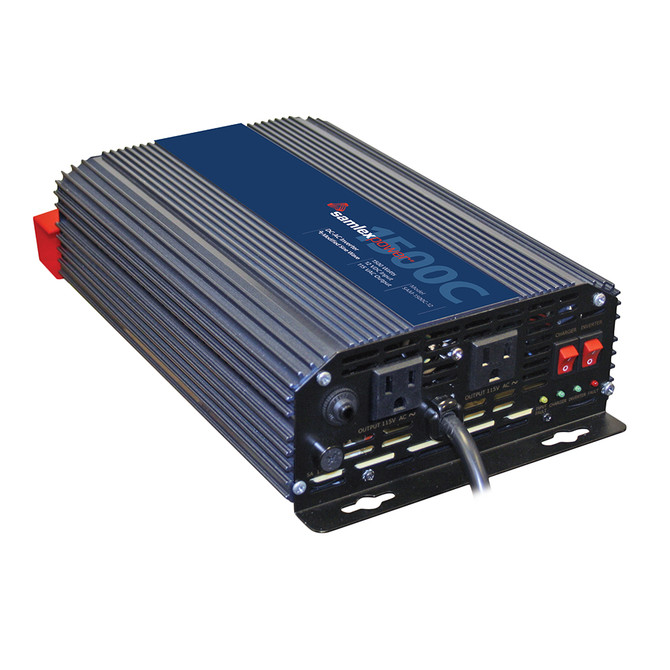 Samlex 1500W Modified Sine Wave Inverter/Charger - 12V Samlex America 399.5 Explore Gear