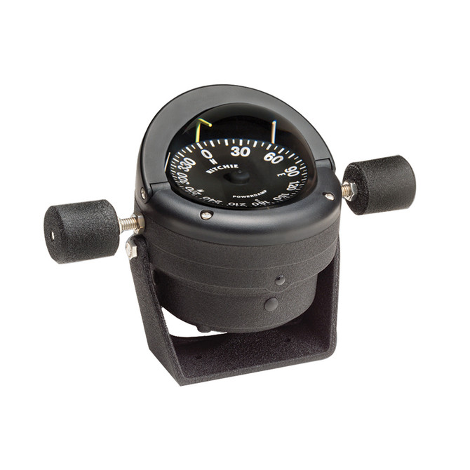 Ritchie HB-845 Helmsman Steel Boat Compass - Bracket Mount - Black Ritchie 579.99 Explore Gear