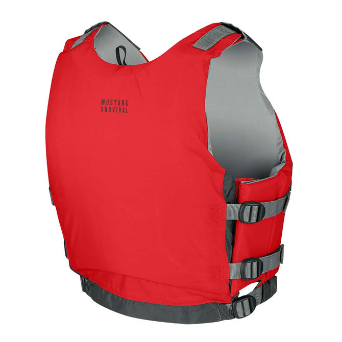 Mustang Reflex Foam Vest - Red\/Grey - XL\/XXL