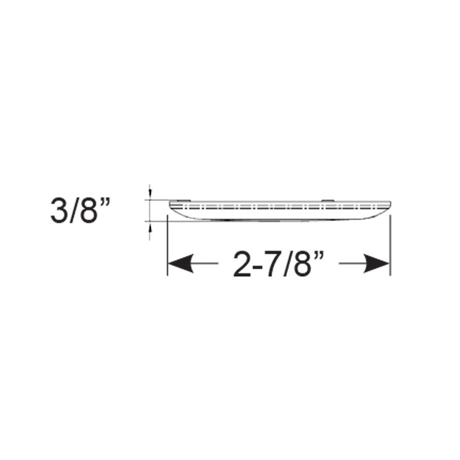 Scandvik B3 Downlight Surface Mount - Cool White - SS Trim - IP67 - 12\/24V