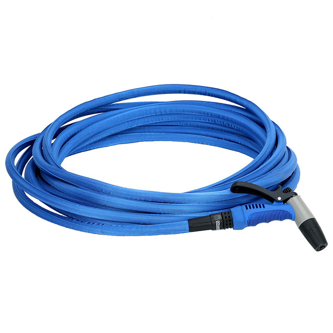 HoseCoil 25 Blue Flexible Hose Kit w\/Rubber Tip Nozzle