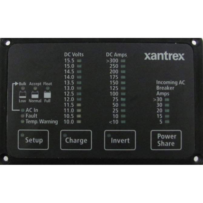 Xantrex Heart FDM-12-25 Remote Panel, Battery Status & Freedom Inverter/Charger Remote Control Xantrex 167.99 Explore Gear