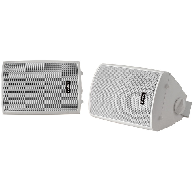 FUSION 4" Compact Marine Box Speakers - (Pair) White [MS-OS420]