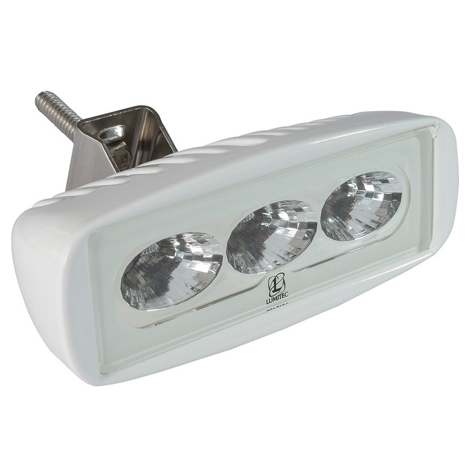 Lumitec CapreraLT - LED Flood Light - White Finish - White Non-Dimming Lumitec 113.99 Explore Gear