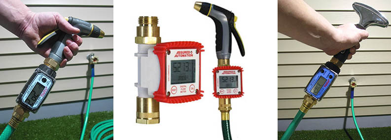 garden hose water meters