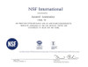 NSF Certification of the WM-NLC by Assured Automation