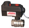 Nickel Plated Brass Actuated Ball Valve