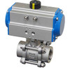 Actuated Stainless Steel (3-piece) Ball Valves