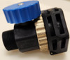 3/4" Coupling with Integrated Shut off valve