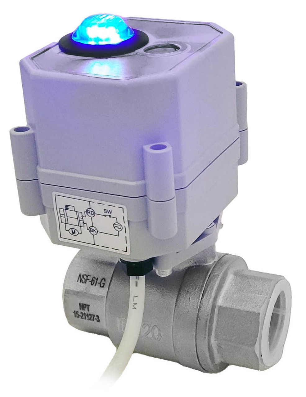 EBV - Electric Ball Valve (full port) with Capacitive 