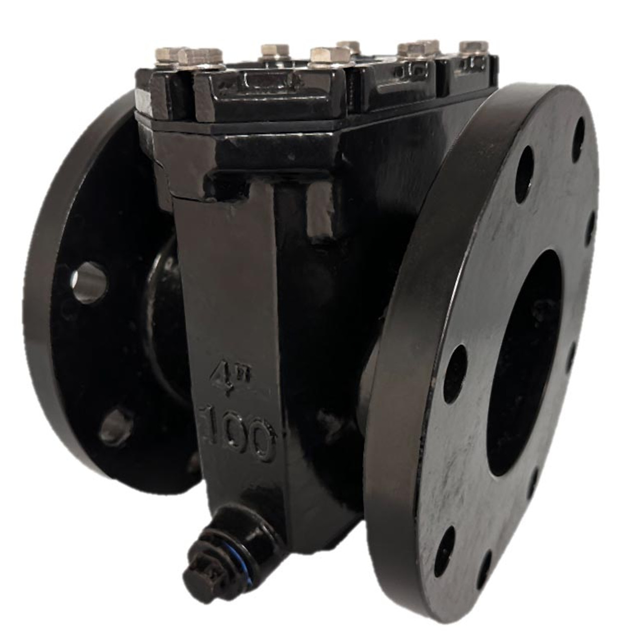 Epoxy Coated Cast Iron Verticale Z plate Strainer