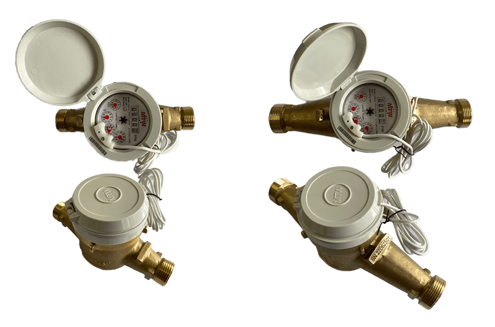 CAS Series Hot/Cold Lead Free Water Meter for Indoors