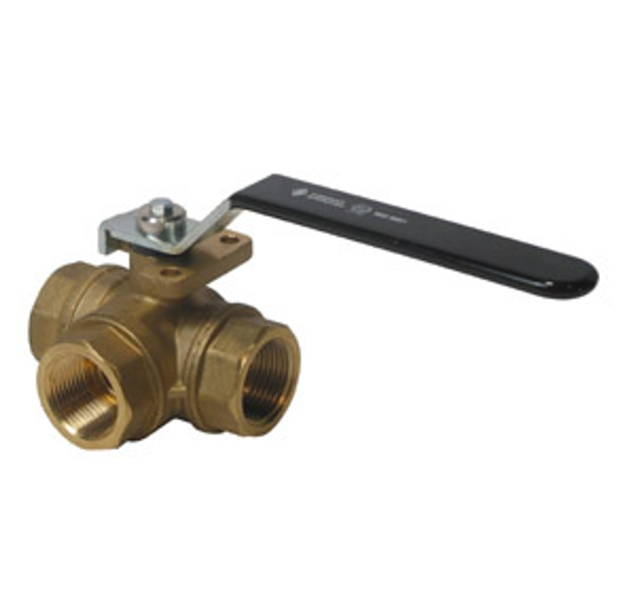 31D Series 3-Way Manual Brass Ball Valve by Flows