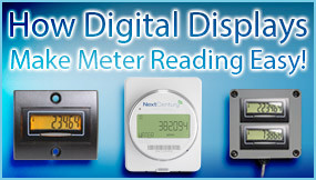 Make Water Meter Reading Easy with Local and Remote Digital Displays