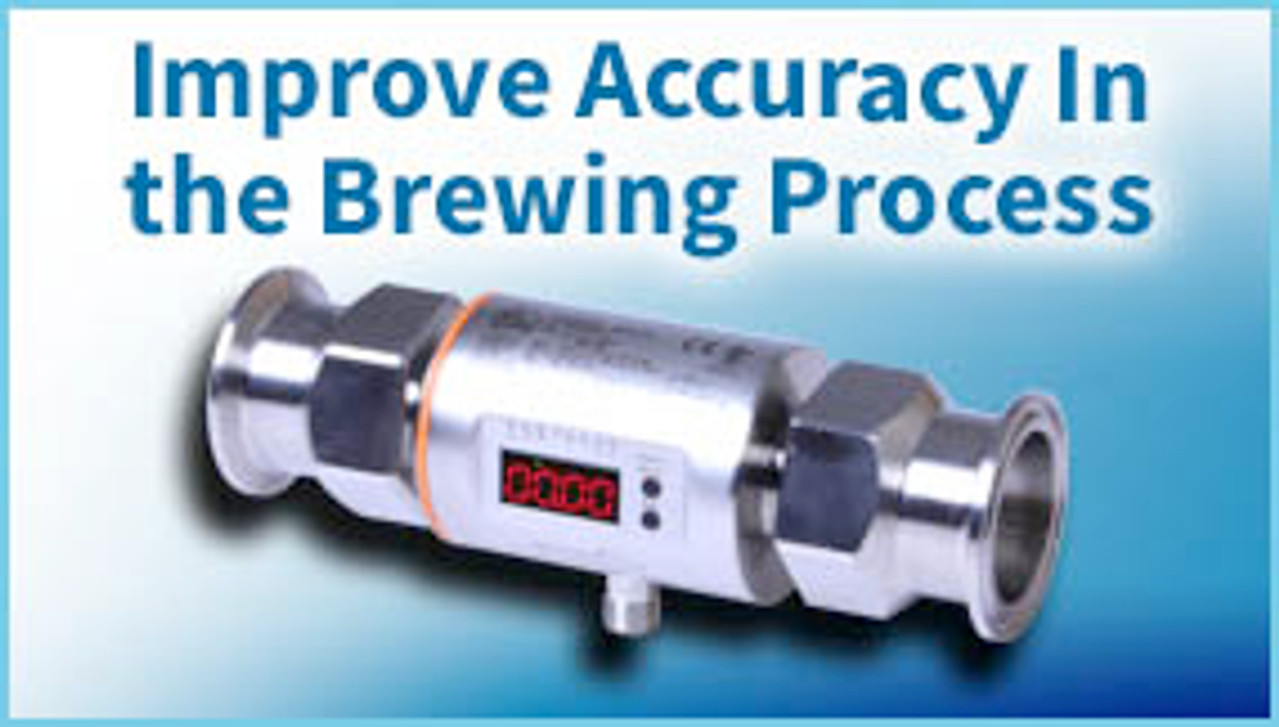 Brewery Uses Mag Meter to Improve Accuracy and Consistency Brewery Uses Mag Meter to Improve Accuracy and Consistency