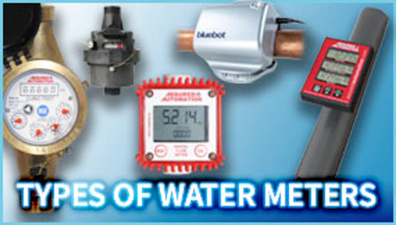 Types of Water Meters Types of Water Meters