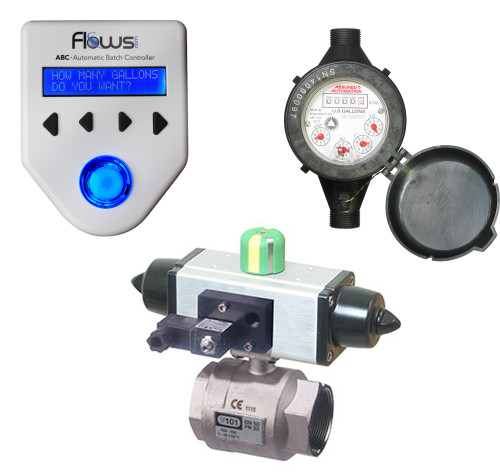 Batching Systems with Air Actuated Ball Valves