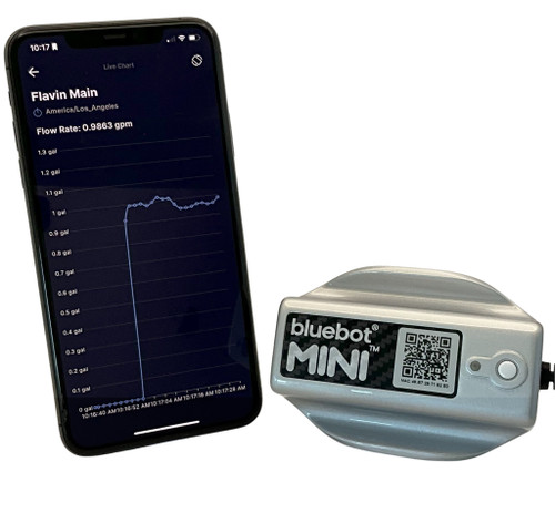 Bluebot Mini and mobile app (*subscription required) Bluebot Mini and mobile app (*subscription required)