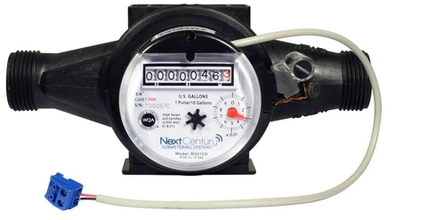 3/4" Poly Meter for Hot Water Applications