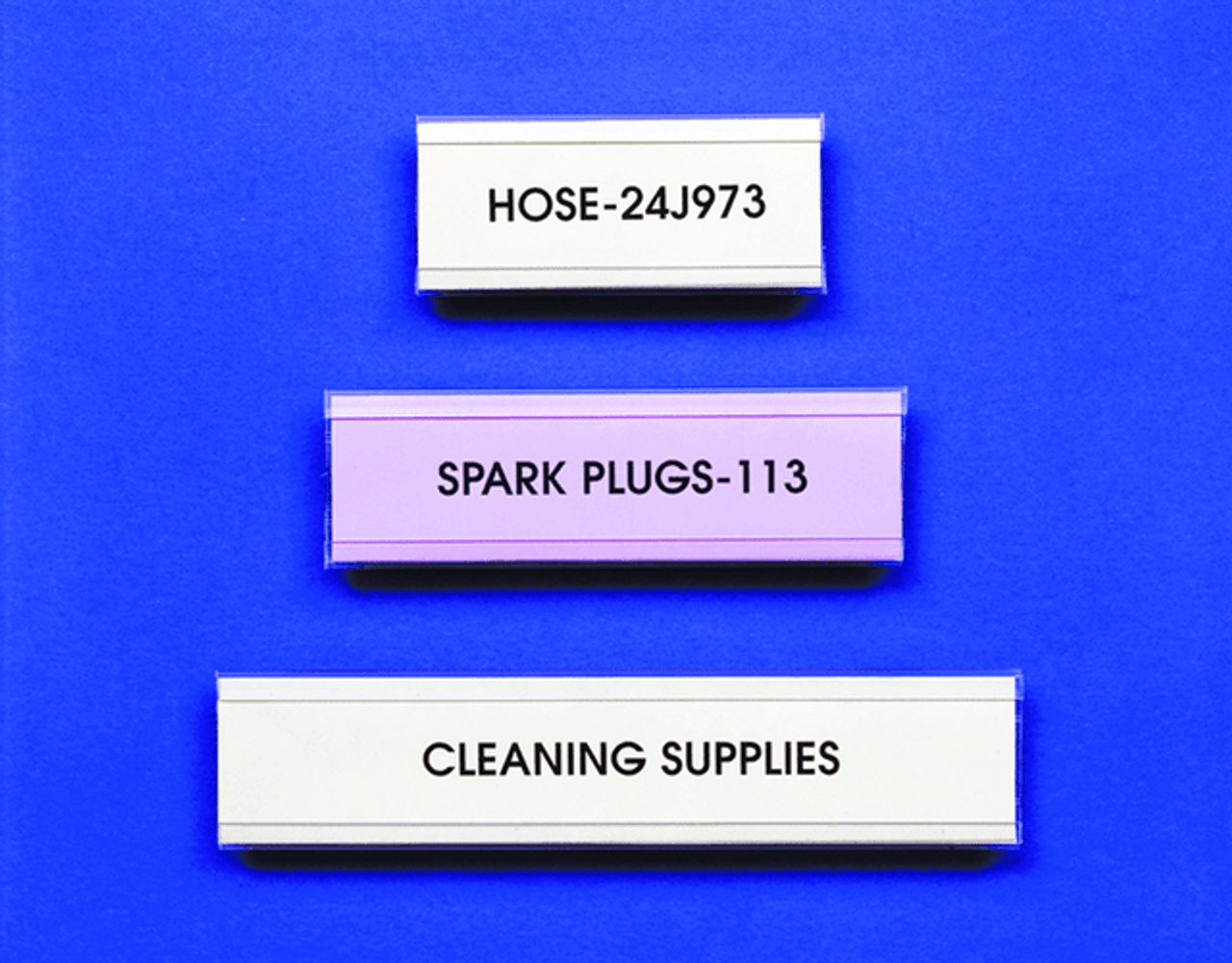 Shelving Label Holders