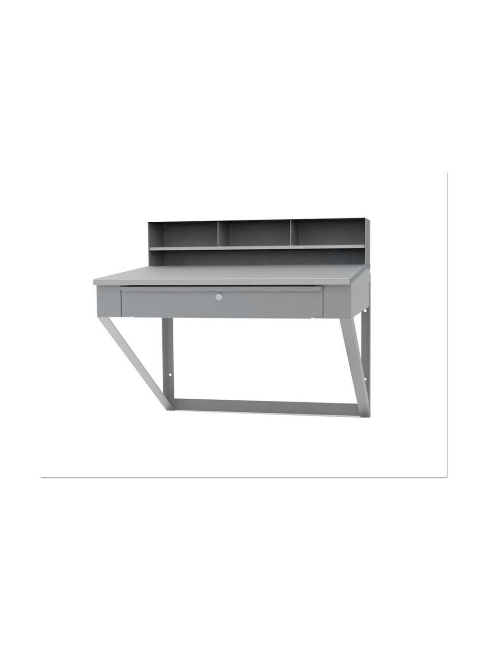 Pucel Heavy Duty Wall Mount Desks at Material Flow