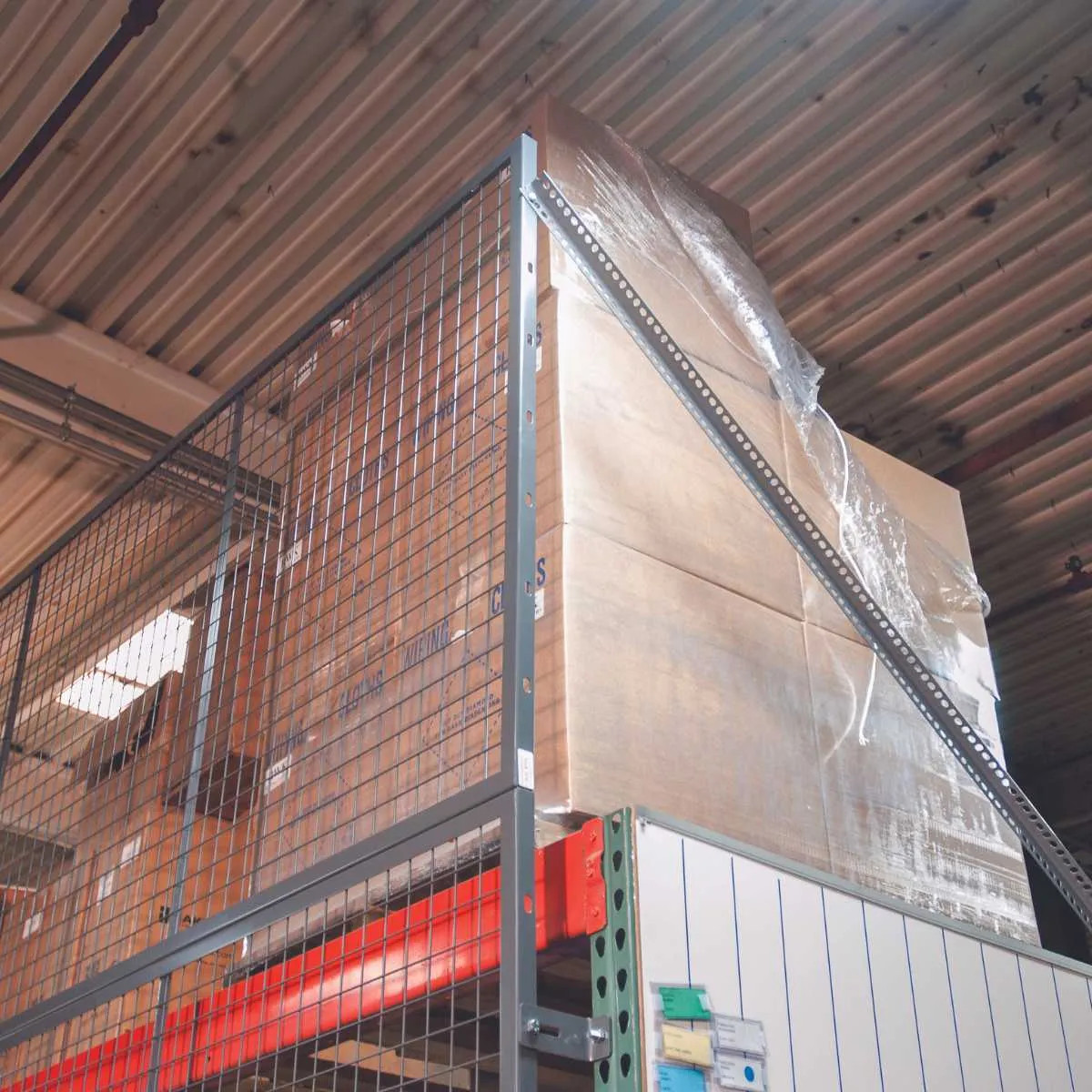 RackBack Pallet Rack Safety Panels - Prevent Falling Inventory