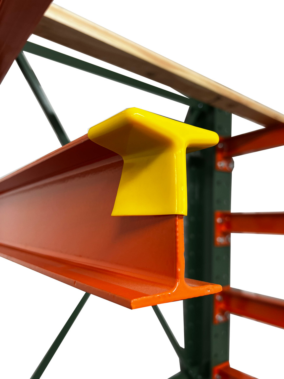 Material Flow T-CAP Cantilever Arm End Protector Material Flow T-CAP Cantilever Arm End Protector