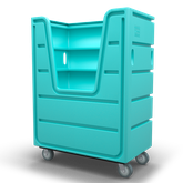 Meese 72P Bulk-Trux Poly-Trux® Cart | Material Flow USA
