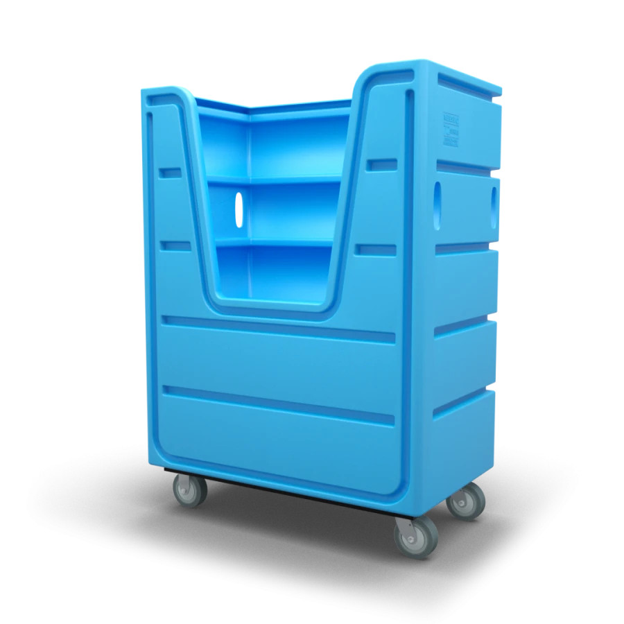 Meese 72P Bulk-Trux Poly-Trux® Cart | Material Flow USA