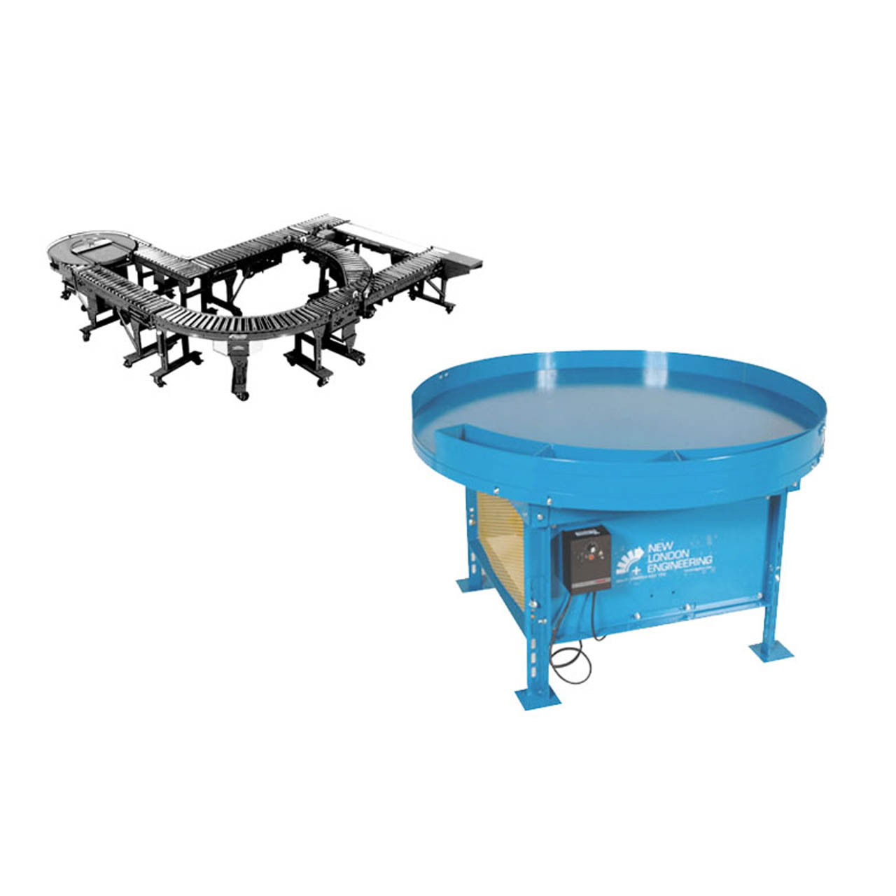 New London 180 Directional Change Turntable Conveyor