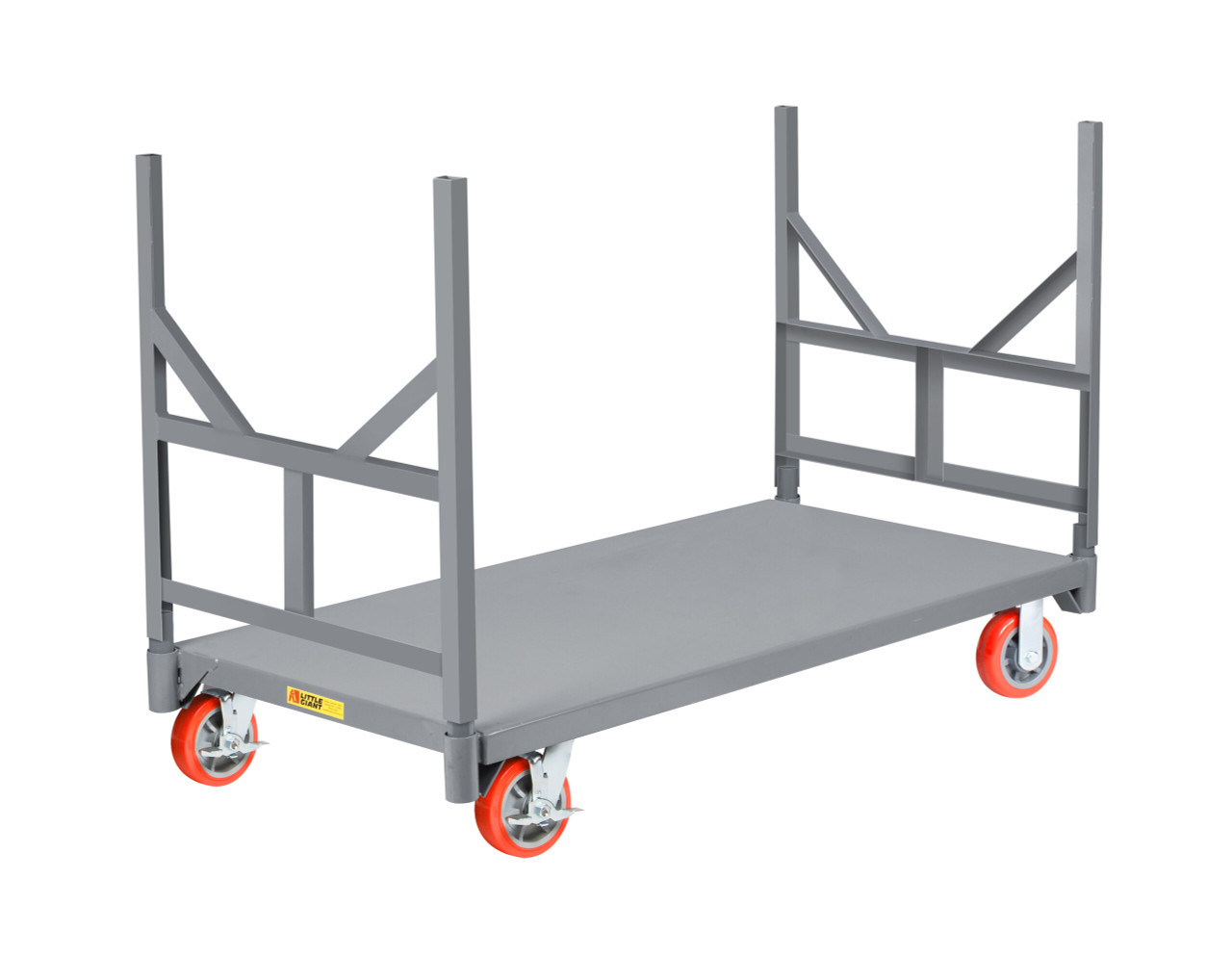 Heavy-Duty Removable Bar Cradle Rack | Material Flow - 1