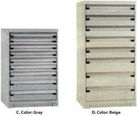 Rousseau 30 and 36 Inch Wide Drawer Cabinets