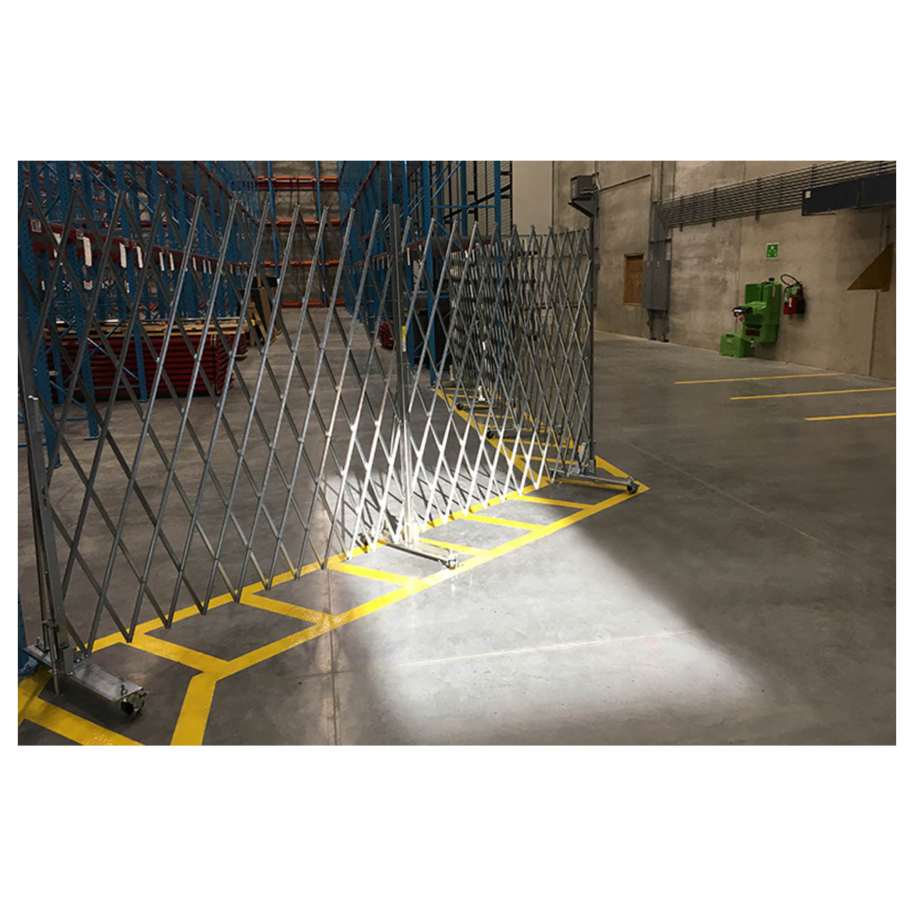 Illinois Engineered Access Control Portable Folding Security Gates