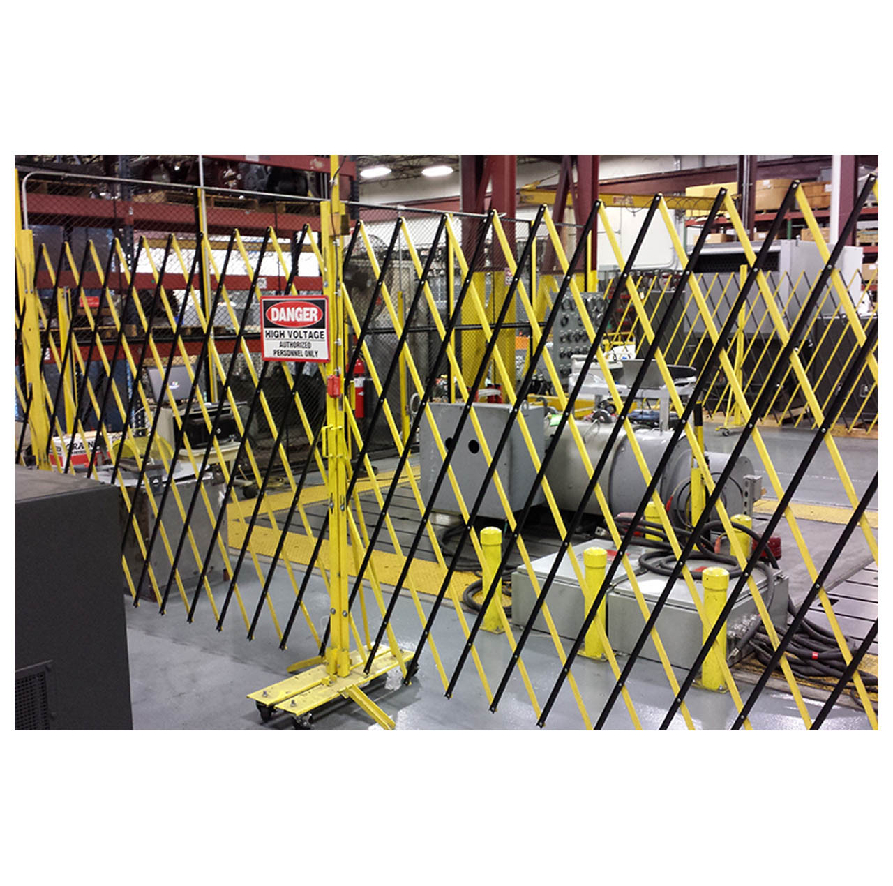 Illinois Engineered Access Control Portable Folding Security Gates